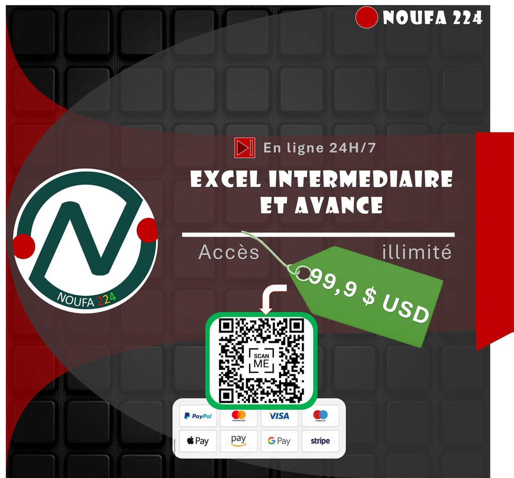 Excel Intermédiaire et Avancé
