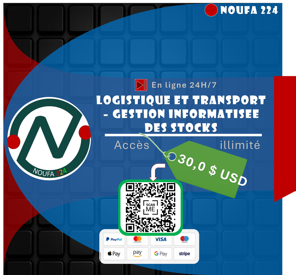 Logistique et Transport : Gestion Informatisée des STOCKS avec 5 logiciels différents (Entrepôt - Plateforme)